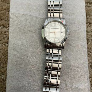 Burberry - The City Silver Dial Stainless Steel Women Watch 26mm